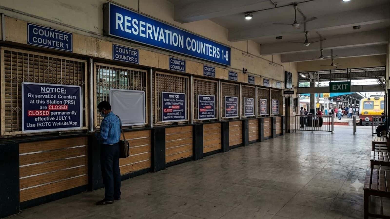 Indian Railways to Close Reservation Counters at 8 Sealdah Division Stations | भारतीय रेलवे सियालदह डिवीजन के 8 स्टेशनों पर आरक्षण काउंटर करेगा बंद