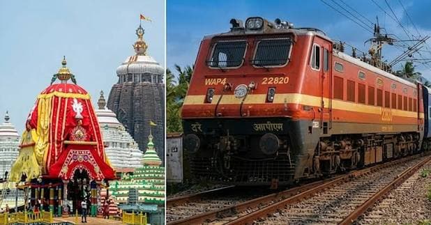 Indian Railways to Run Over 300 Special Trains for Rath Yatra 2026 | भारतीय रेलवे रथ यात्रा 2026 के लिए 300 से अधिक विशेष ट्रेनें चलाएगा