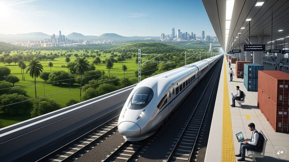 India's First Bullet Train by Aug 2027, Delhi to Get 4 New High-Speed Rail Routes | भारत की पहली बुलेट ट्रेन अगस्त 2027 तक, दिल्ली से 4 नए हाई-स्पीड रेल मार्ग
