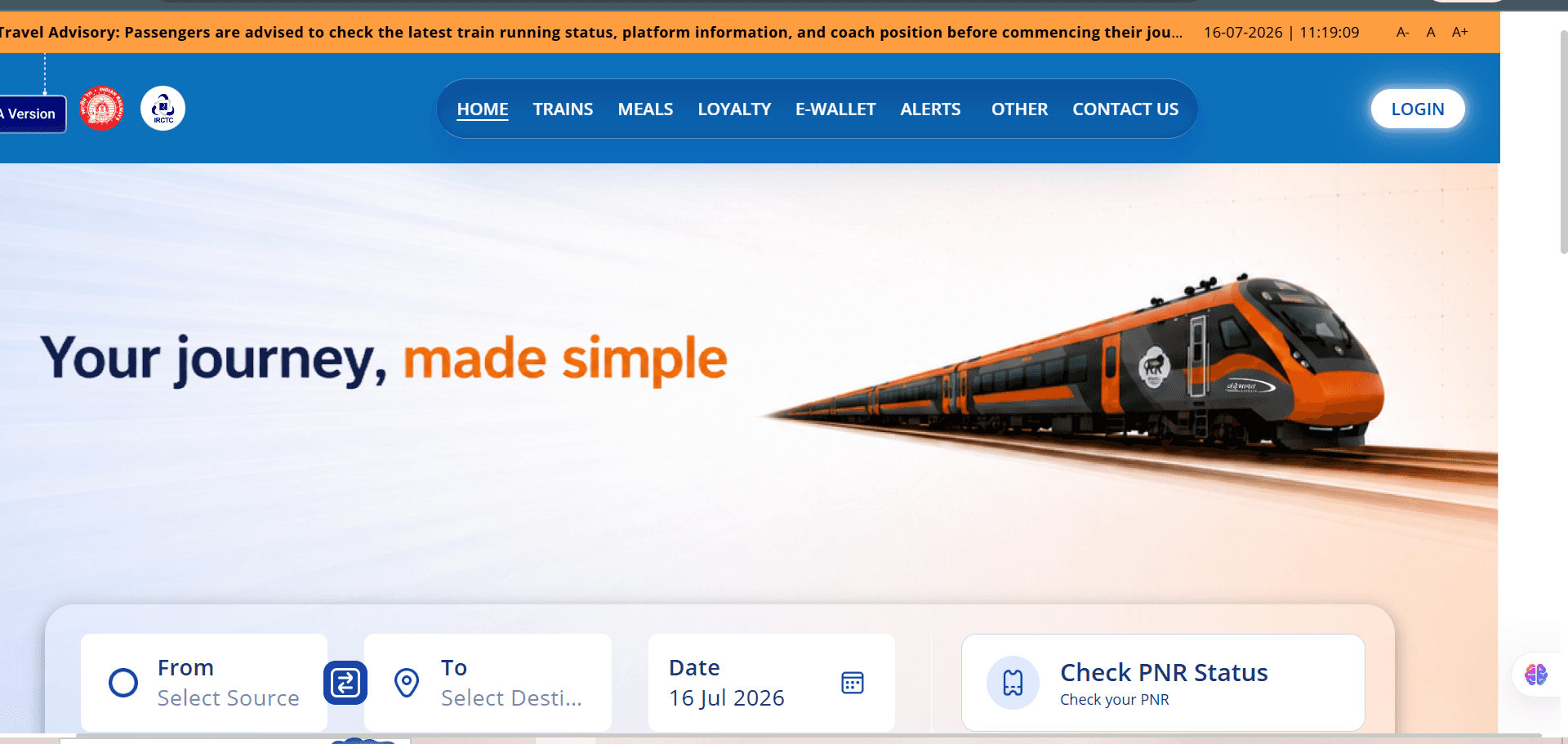 IRCTC की नई वेबसाइट लॉन्च: 20 साल बाद बदला टिकट बुकिंग का अंदाज़ | IRCTC's New Website Launched: Ticket Booking Gets a Makeover After 2 Decades